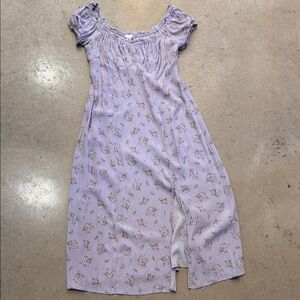 H&M Lavender Floral Dress